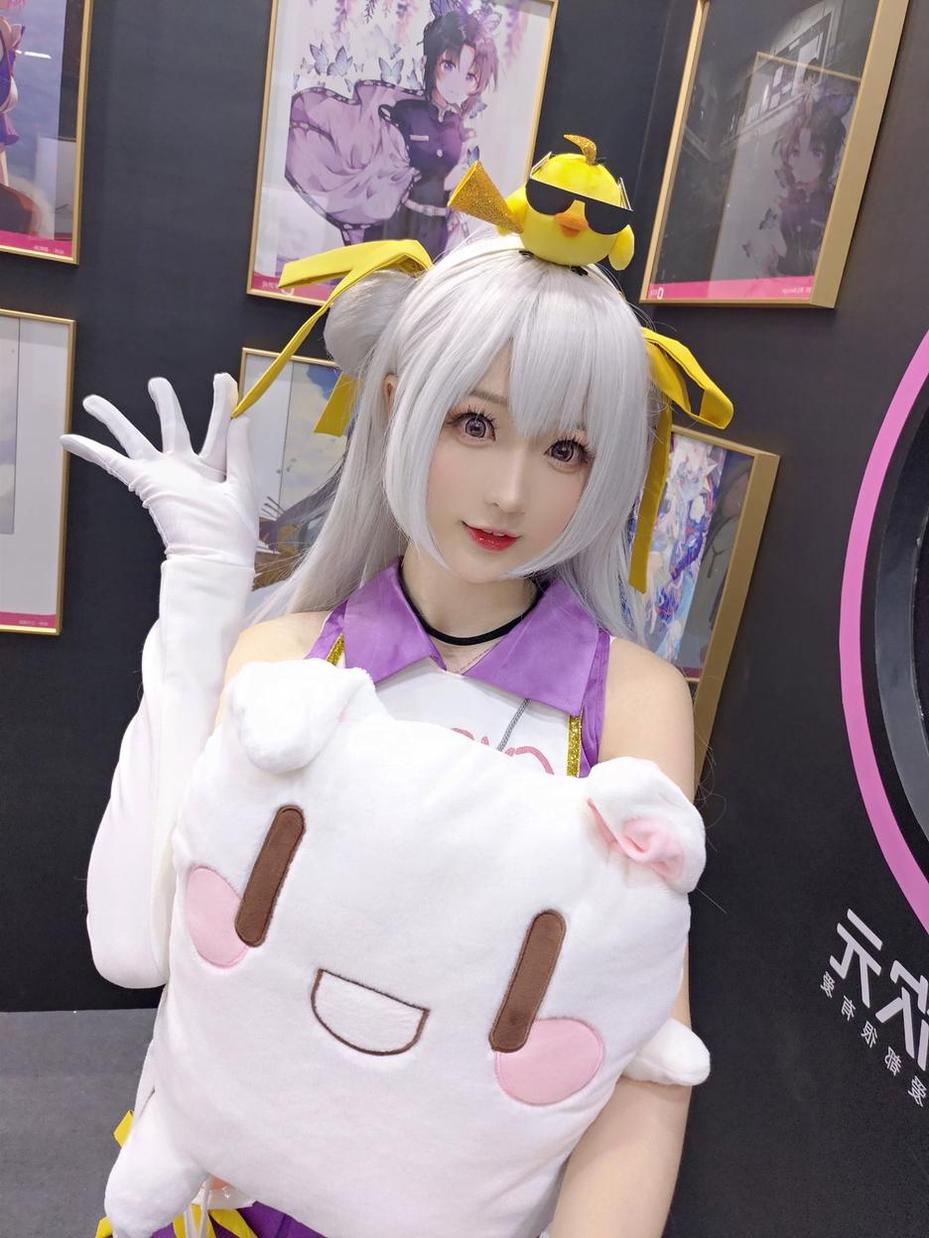 独一无二的南宫cosplay碧蓝航线能代，高清图片让人心动不已