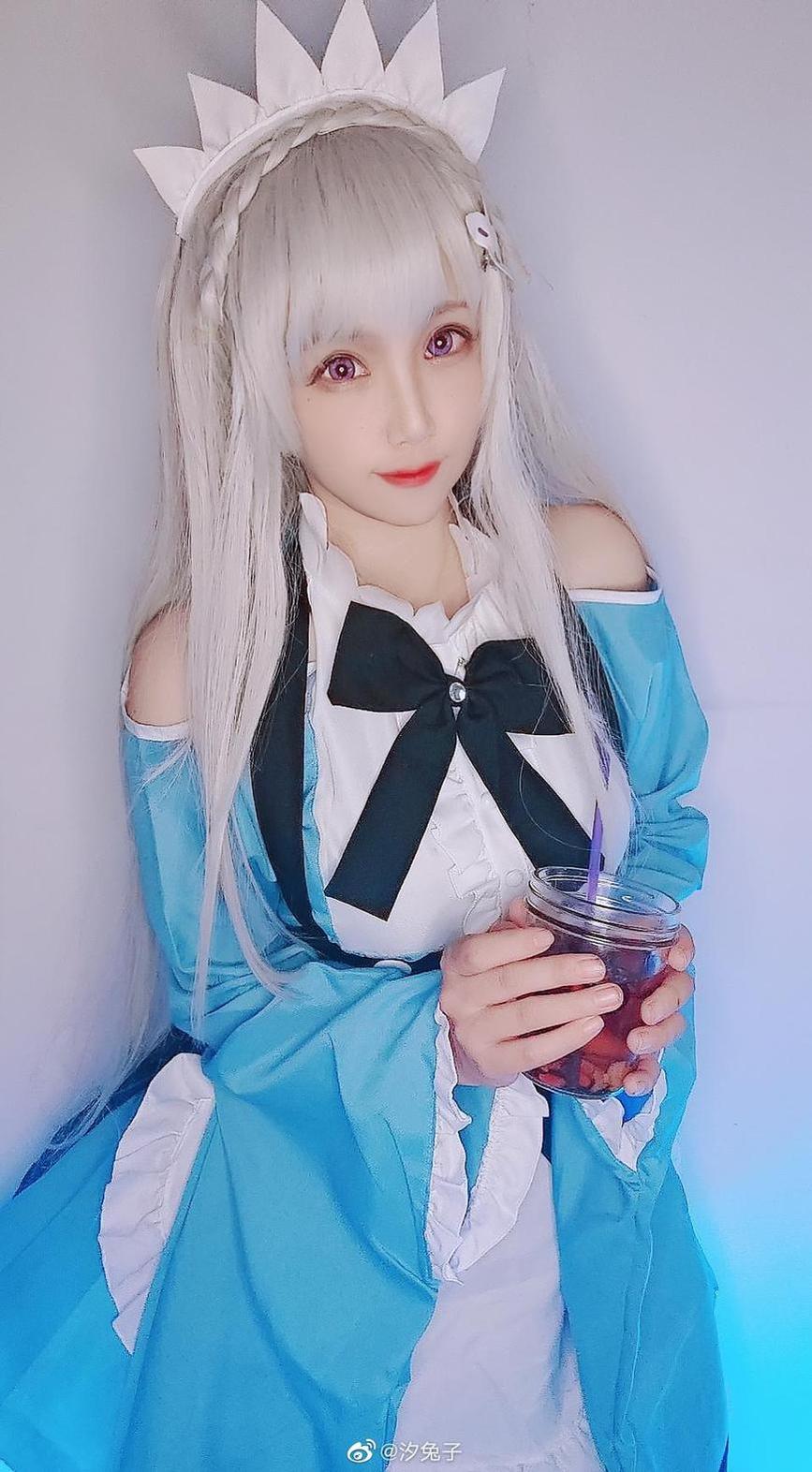 汐兔子cosplay更新，领略最新最炫酷的cosplay造型